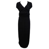 ALAIA 1990 年代黑色针织挂脖礼服