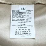 Maison Martin Margiela S/S 2013 Butter Cream Draped Crepe Dress, tag