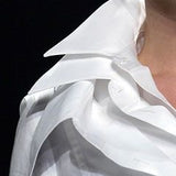 Viktor & Rolf F/W 2003 Rare Multi Collar White Button Up Shirt, collars 2