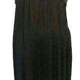 Syano 60s Black Cocktail Dress with Long Fringe Skirt  FRONT 1 of 4