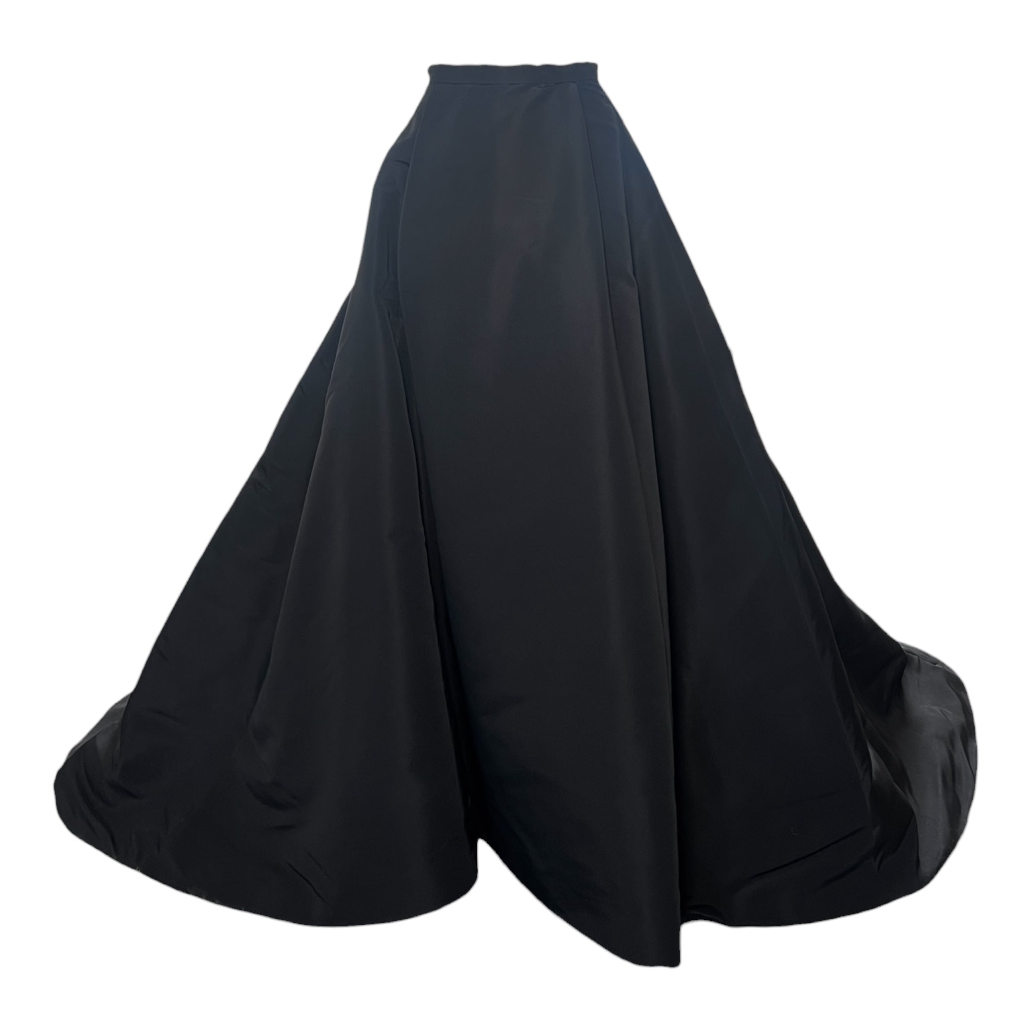 Irene by Greg Lavoi Black Ballgown Skirt with Train