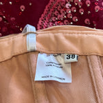 Tony Ward 2025 Blush to Rose Ombre Sequin Gown with stole, tag