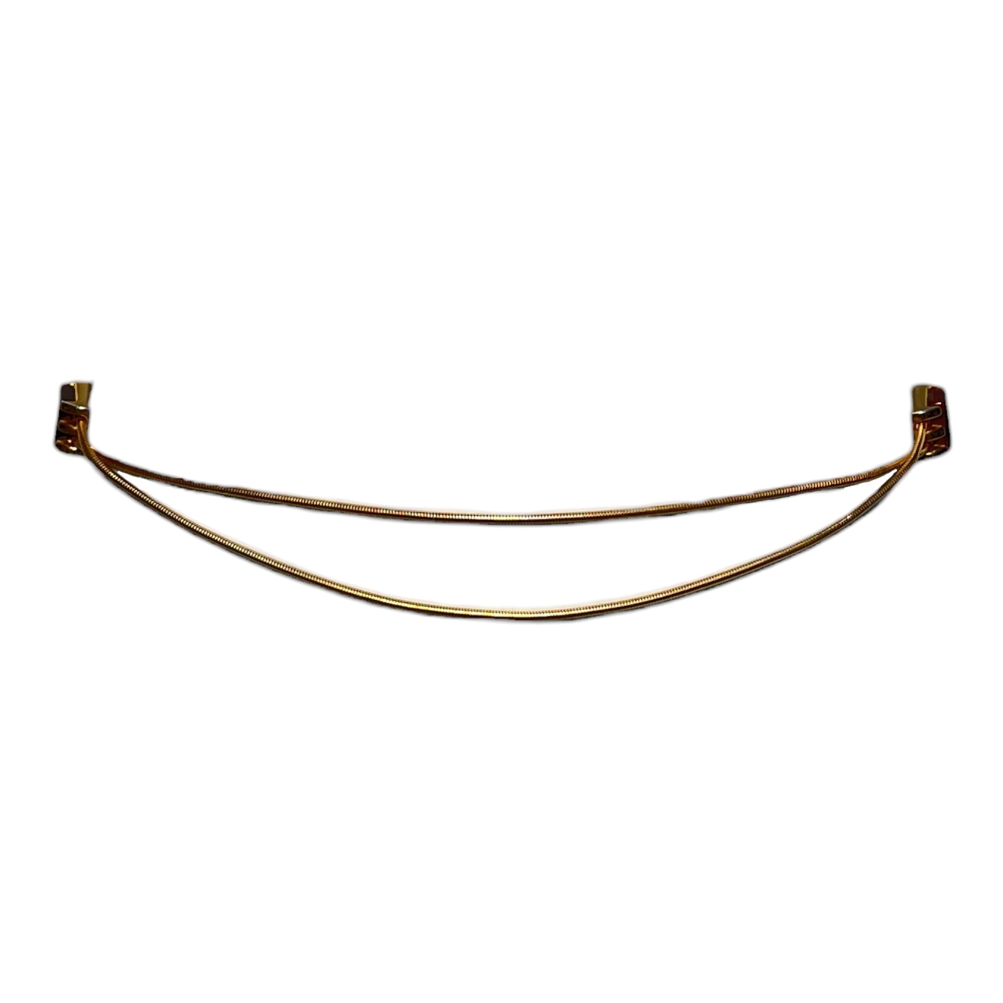 Pierre Cardin Early 1980's Deco Amber Resin and Gold Tone Chain Belt, as seen on