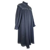 Yves Saint Laurent Rive Gauche F/W 1977 'Les Chinoises' Grey Wool Coat, side