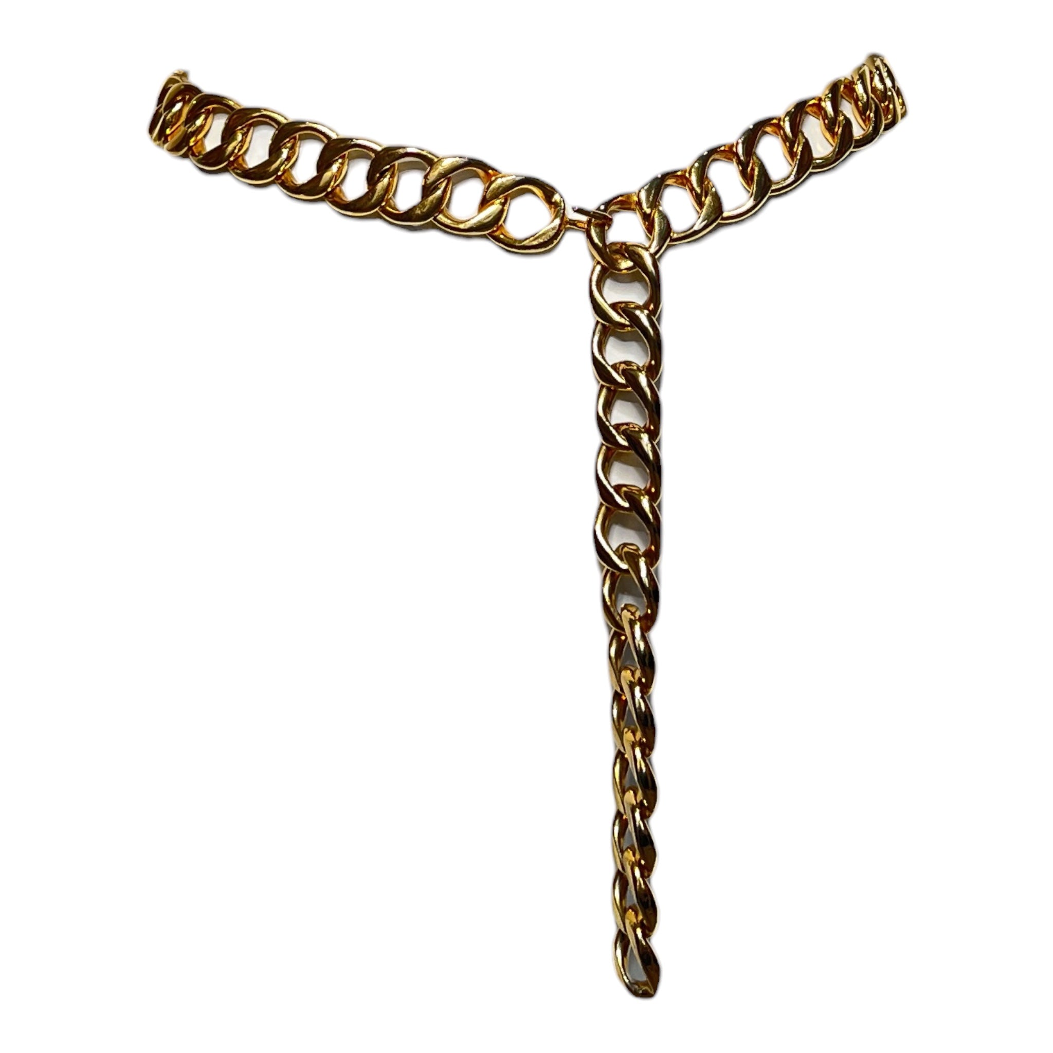 Chanel F/W 1992 Gold-Toned Chain Link Belt