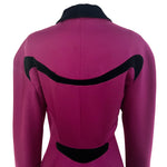Thierry Mugler 1980s does 40s Magenta Fit and Flair Coat, back top