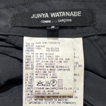 Junya Watanabe for Comme des Garçon 1999 Black Taffeta Trapeze Top or Mini, label