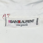 Yves Saint Laurent  1968 Saharienne Ivory Safari Mini Dress, Original and Rare, label