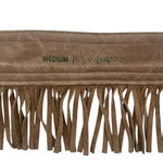 Yves Saint Laurent 1970's Suede Fringe & Calfskin Safari Belt STAMP