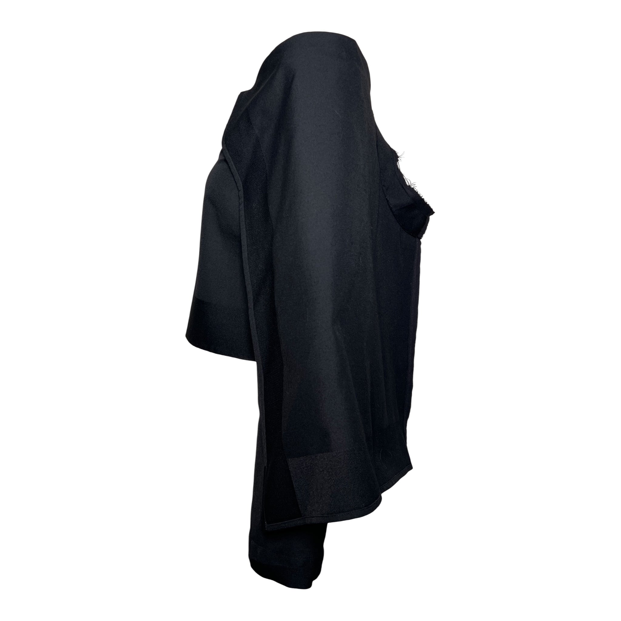Comme Des Garçons 2003 Asymmetrical Deconstructed Jacket, left side