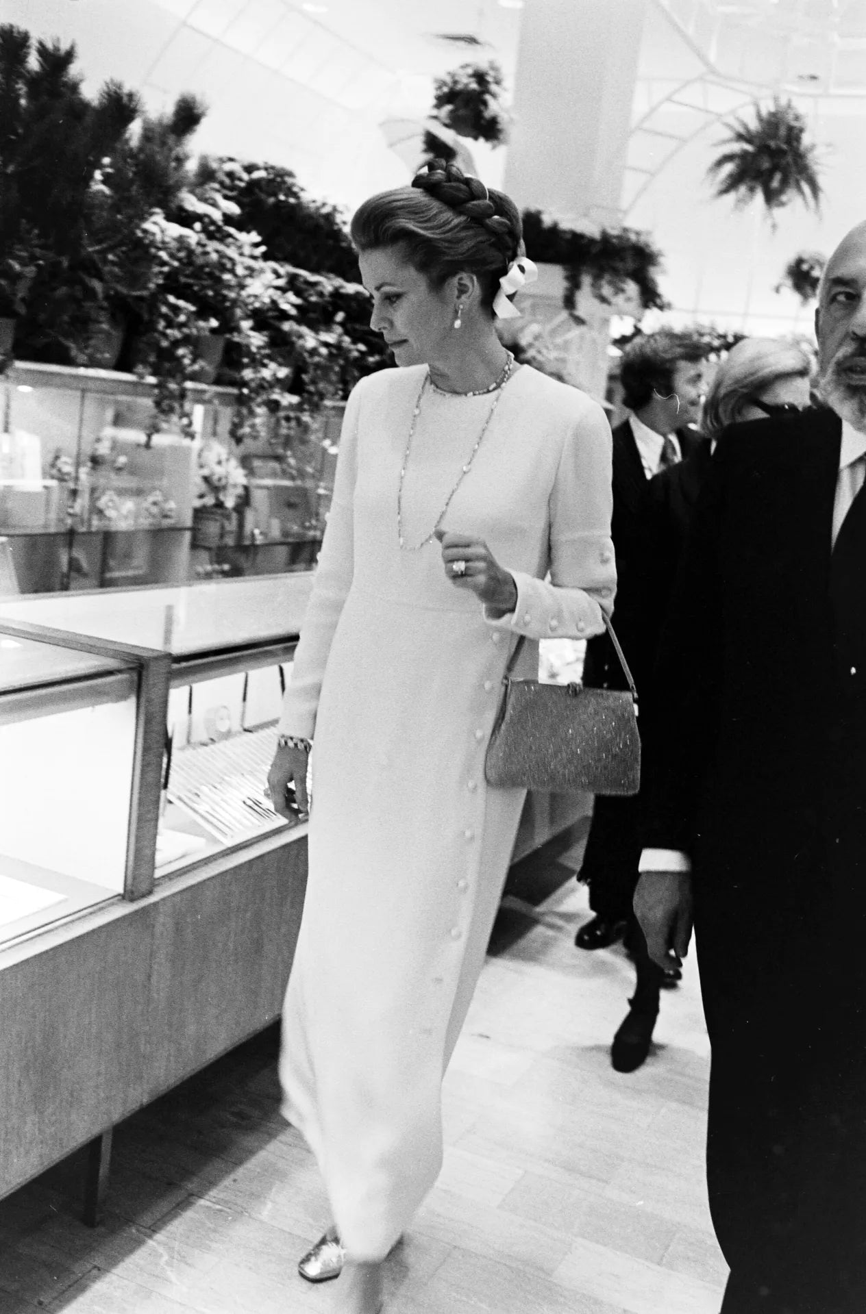 Princess Grace Kelly of Monaco attends the flagship Nieman Marcus in Dallas Texas for the Fete Des Fleurs Gala, October 11, 1971.