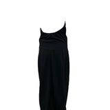 ALAIA Black Jersey Halter Gown