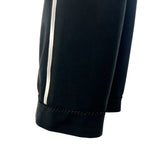 Chanel S/S 1991 Black Sailor Pants with Striped Piping, cuff