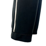 Chanel S/S 1991 Black Sailor Pants with Striped Piping, cuff