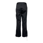 Gucci Y2K Cotton Dark Charcoal Brown Blend Pirate Pants, back