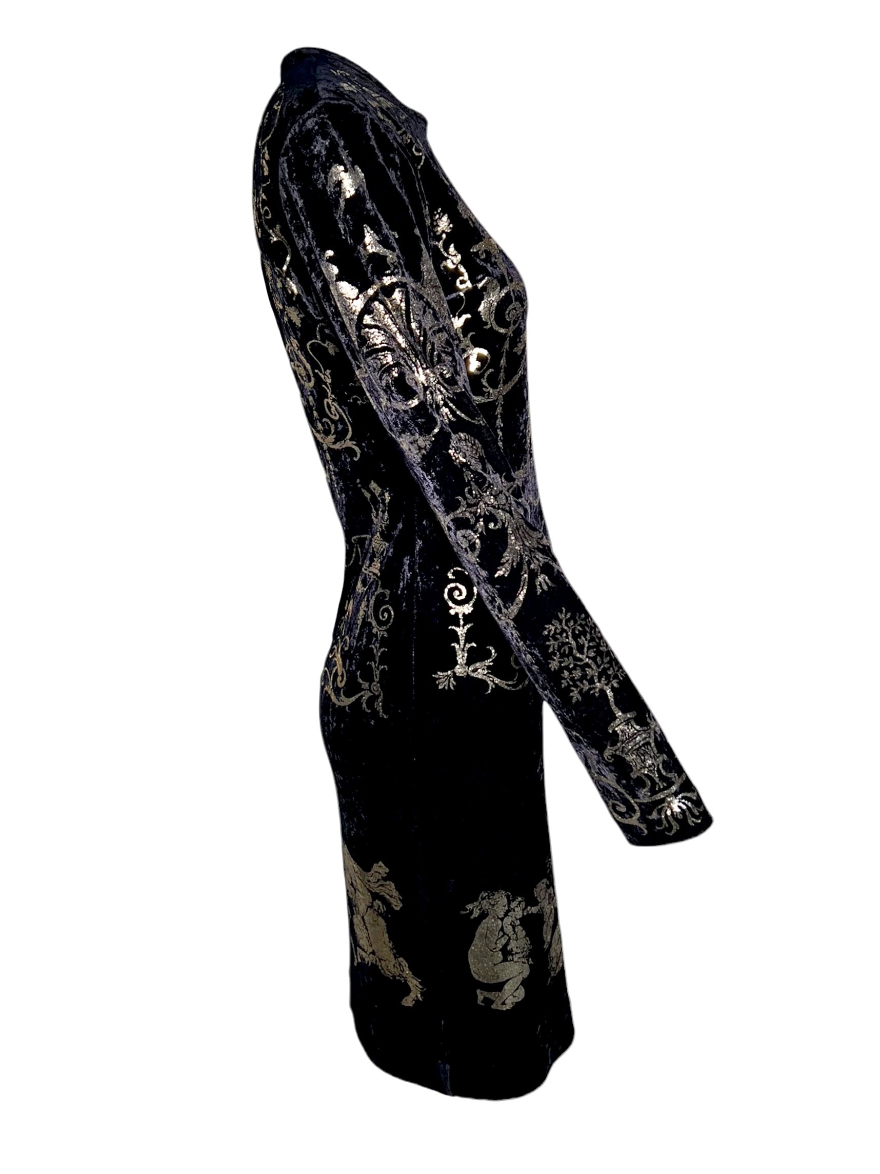 Vivienne Westwood 'Portrait' A/W 1990/1991 Black Velvet Gold Vivienne Westwood 'Portrait' A/W 1990/1991 Black Velvet Gold