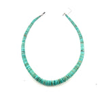 Native American Graduated Turquoise Disc Necklace, 2