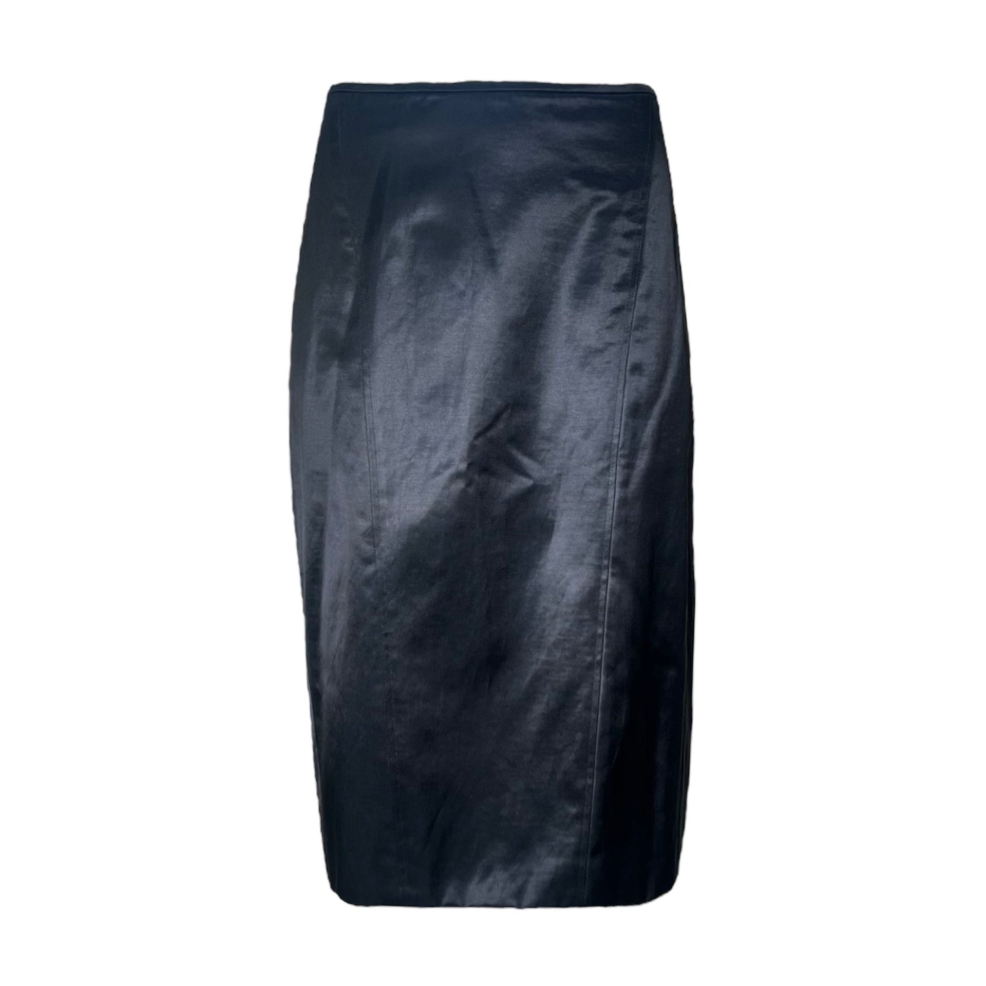Tom Ford for Gucci S/S 2001 Black Satin Skirt – THE WAY WE WORE