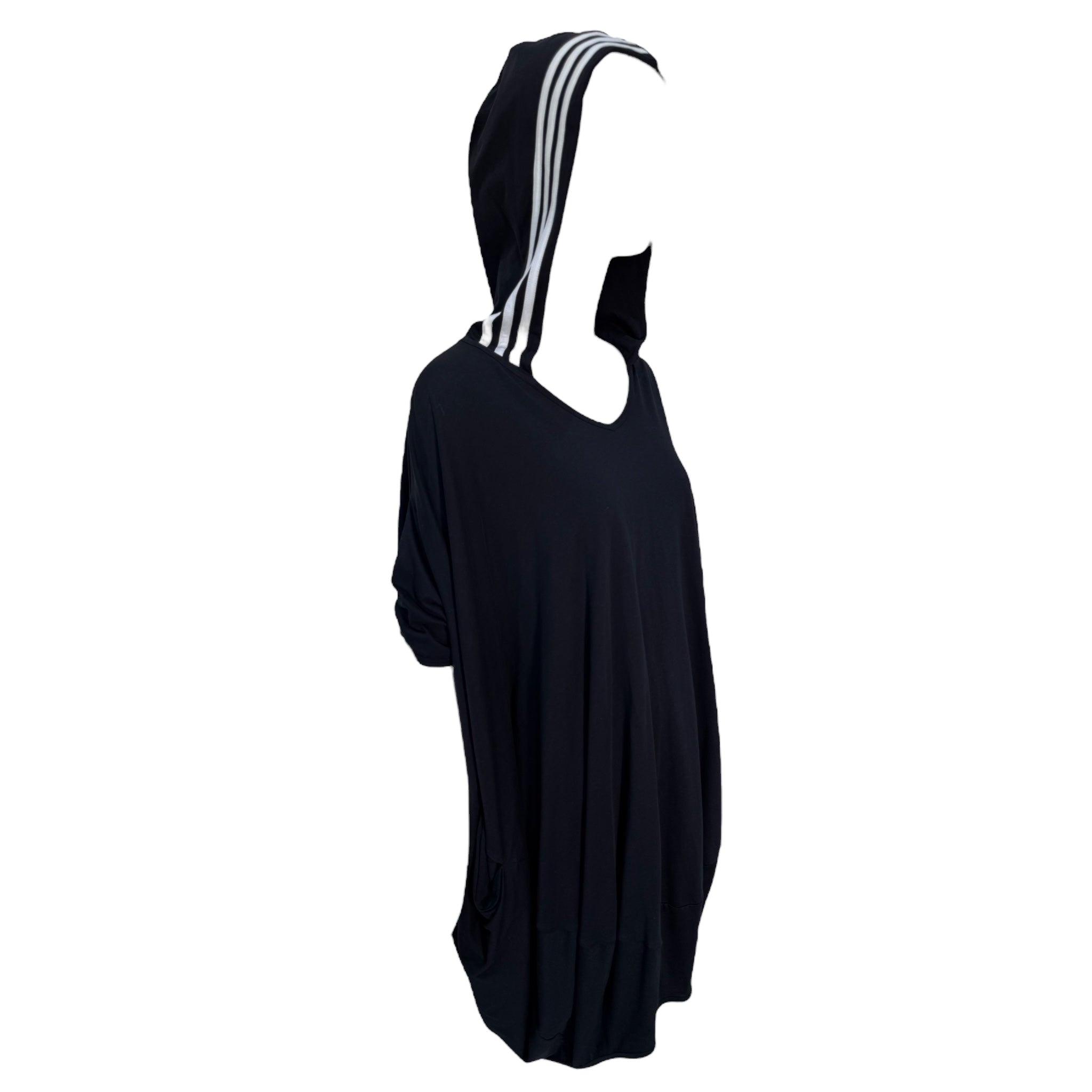 Yohji Yamamoto x Adidas Y-3 2000's Black Bubble Hoodie, side