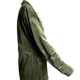 Yves Saint Laurent F/W '04 Tom Ford era Green Velveteen Safari Jacket SIDE 3/8