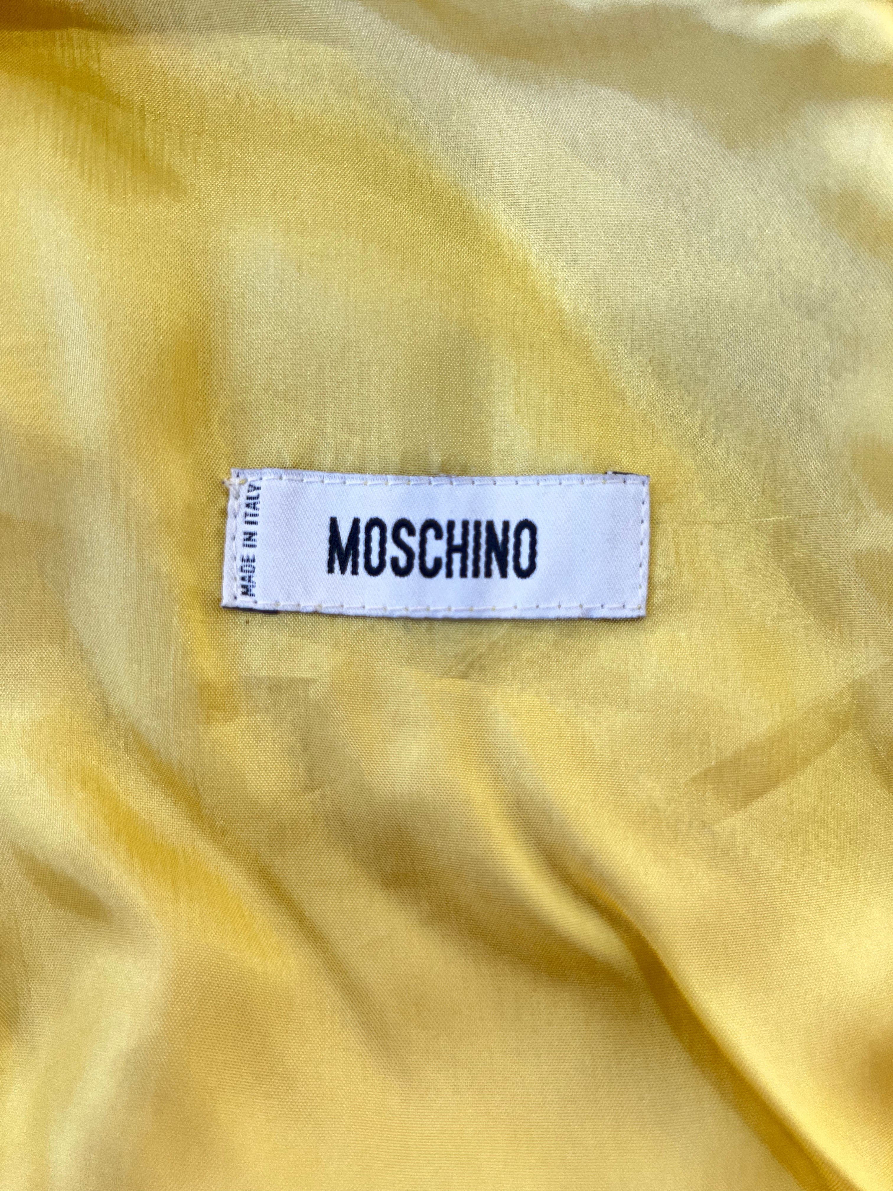 Moschino Woven Raffia Cocktail Dress LABEL PHOTO 6 OF 9