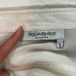 Yves Saint Laurent Pirate-Sleeve Cotton Blouse TAG PHOTO 5 OF 5