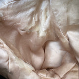 1920's Black Silk Velvet Opera Coat, shattering 2