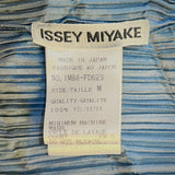 Issey Miyake Y2K Blue Pleated Top and Pant Set, label
