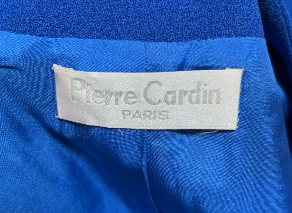 Pierre Cardin Rare Blue Bubble Vest-Jacket TAG PHOTO 5 OF 6