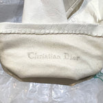 Christian Dior 1960's "Les Gants" Ivory Leather Gloves, Original Packaging, label