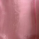  Christian Dior Early 2000s Pink Raw Silk Open Front  Jacket  LINING 4 of 5