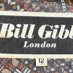 Iconic Bill Gibb 1972 A/W Leather Stenciled Vest with Bee Motif LABEL PHOTO 6 OF 6