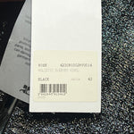 Courrèges F/W 2023 Black Vinyl Cut Out Mini Dress, tags 2