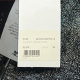 Courrèges F/W 2023 Black Vinyl Cut Out Mini Dress, tags 2