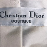 Christian Dior Boutique 1980's Black & Cream Silk Blouse 80'S LABEL 5/5