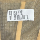 Giuseppe Di Morabito Crystal Covered Naked Strapless Mini Dress