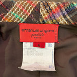 Emanuel Ungaro Parallele Rainbow Thread Suit Ensemble LABEL PHOTO 6 OF 7