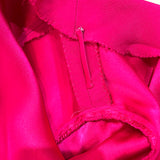 Christian Dior 1971 年秋冬高级定制洋红色礼服