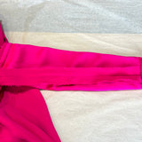 Christian Dior 1971 年秋冬高级定制洋红色礼服