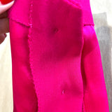 Christian Dior 1971 年秋冬高级定制洋红色礼服