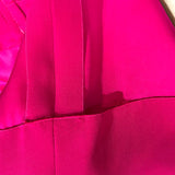 Christian Dior 1971 年秋冬高级定制洋红色礼服