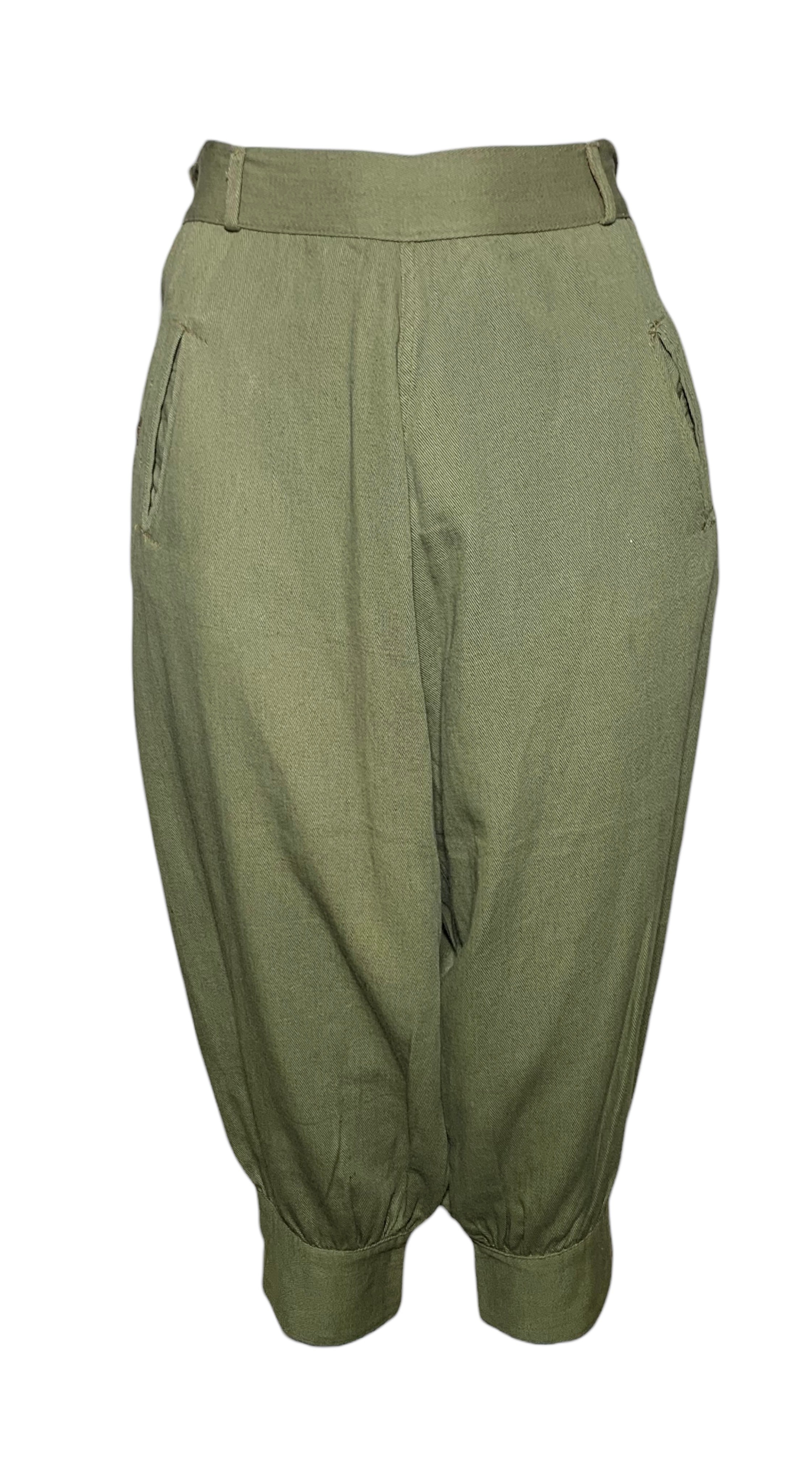 Rare 1920's Women's Camp Uniform Ensemble, pants