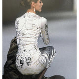 Vivienne Westwood 'Dressing Up' A/W 1991/1992 Boulle Dress in Pearl White, photo