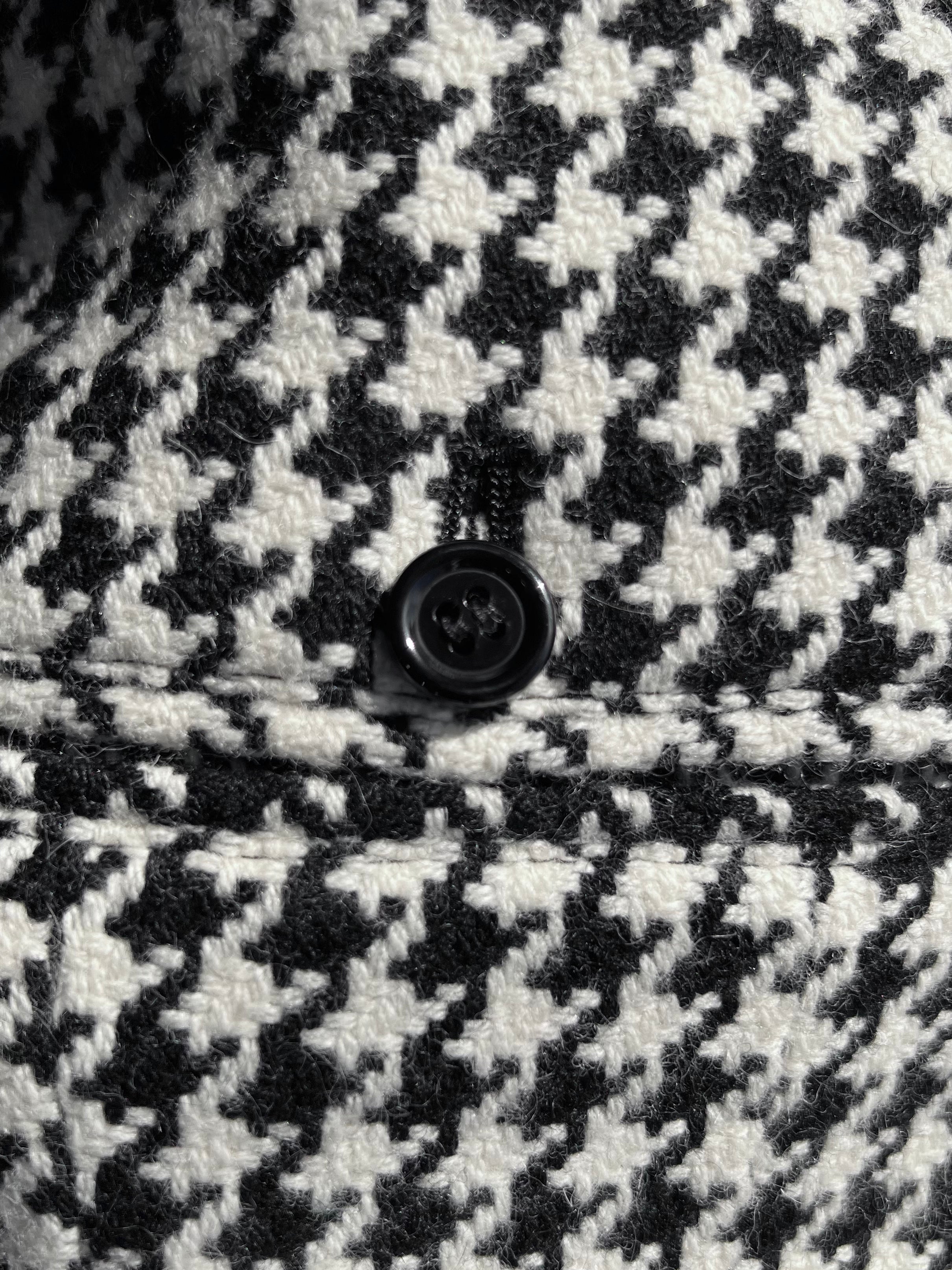 Yohji Yamamato Houndstooth Wool Trousers, detail