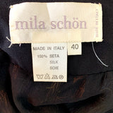 Mila Schon 80s Heavily Beaded and Sequined Cocktail Skirt LABEL 5 of 5