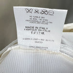 Tom Ford for Gucci S/S 2003 White Belted Utility Mini Skirt, tag 2