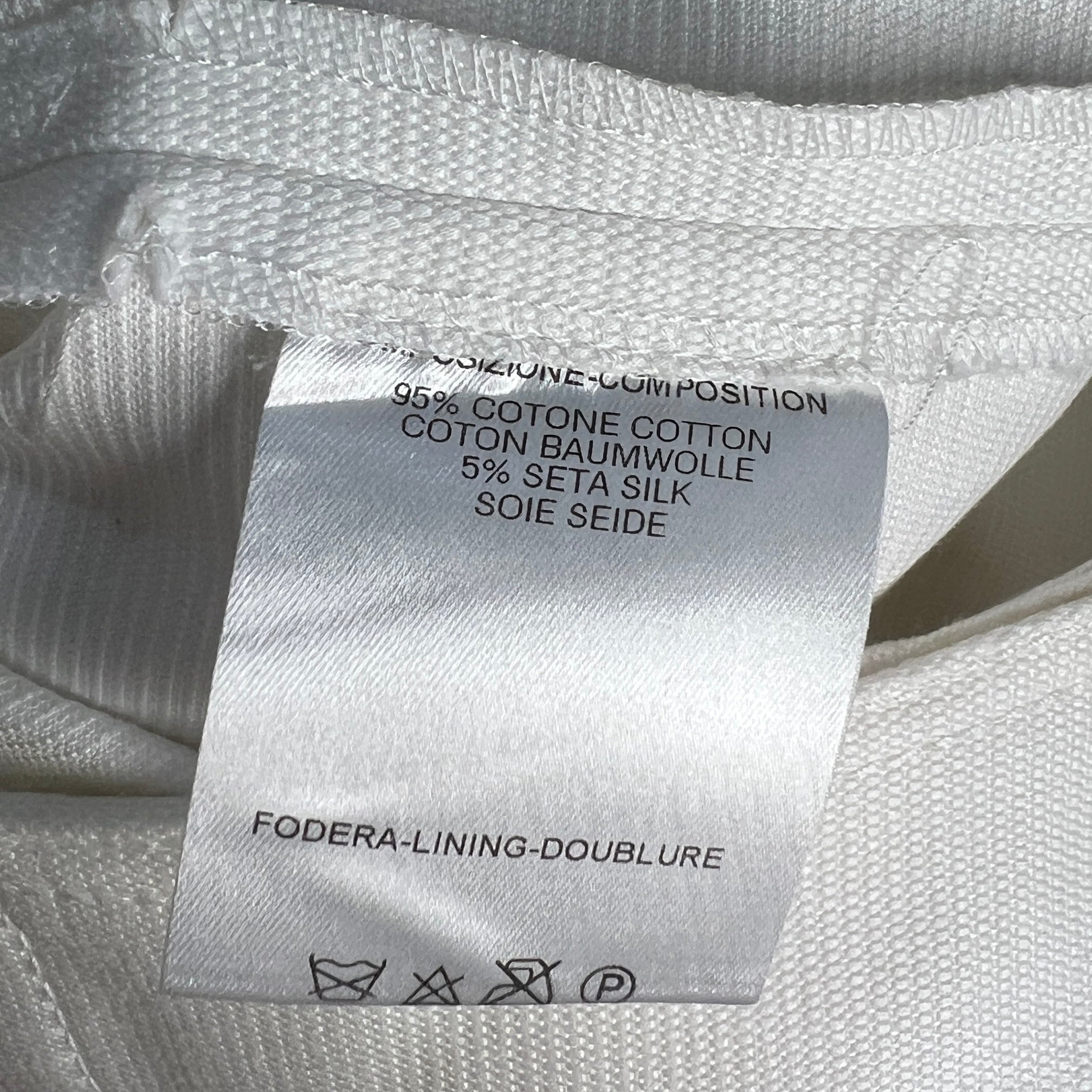 Tom Ford for Gucci S/S 2003 White Belted Utility Mini Skirt, tag
