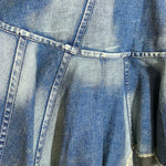 Junya Watanabe COMME des GARÇONS 2001 Tiered Deconstructed Denim Skirt NWT DISTRESS PHOTO 5 OF 7