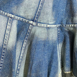 Junya Watanabe COMME des GARÇONS 2001 Tiered Deconstructed Denim Skirt NWT DISTRESS PHOTO 5 OF 7