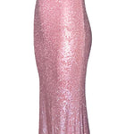 Donna Karan Pink Sequin Strapless Gown PROFILE PHOTO 2 OF 6